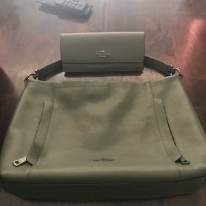 Coach purse and wallet